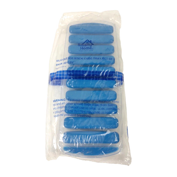 Smart Home Essentials Of Living Ice Cube Stick Cube Tray Set Of 2 0013SV - Picture 2 of 7